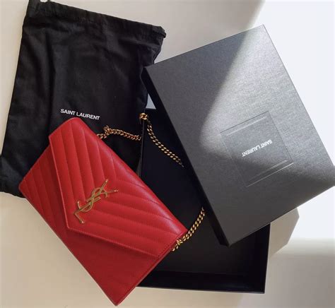 fake ysl monogramme chain wallet